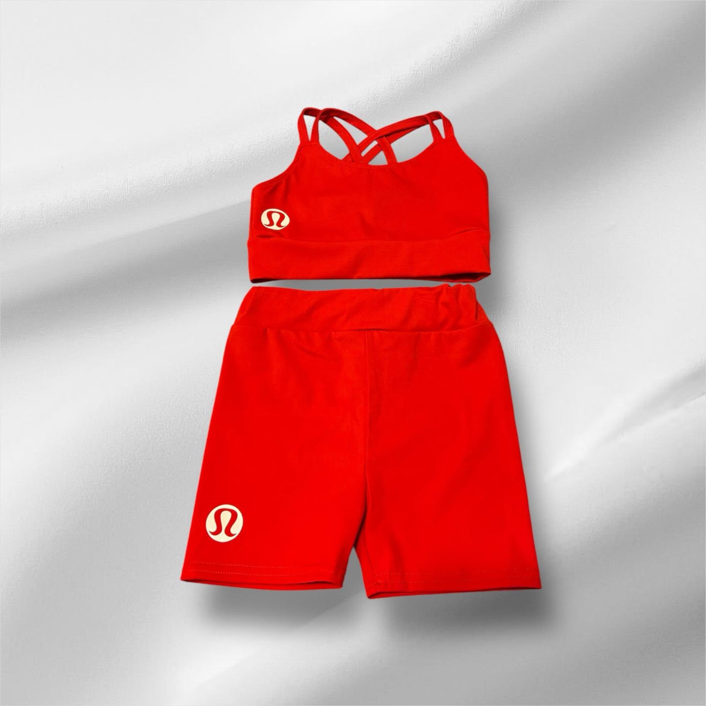 Red Yoga 2 Piece Set