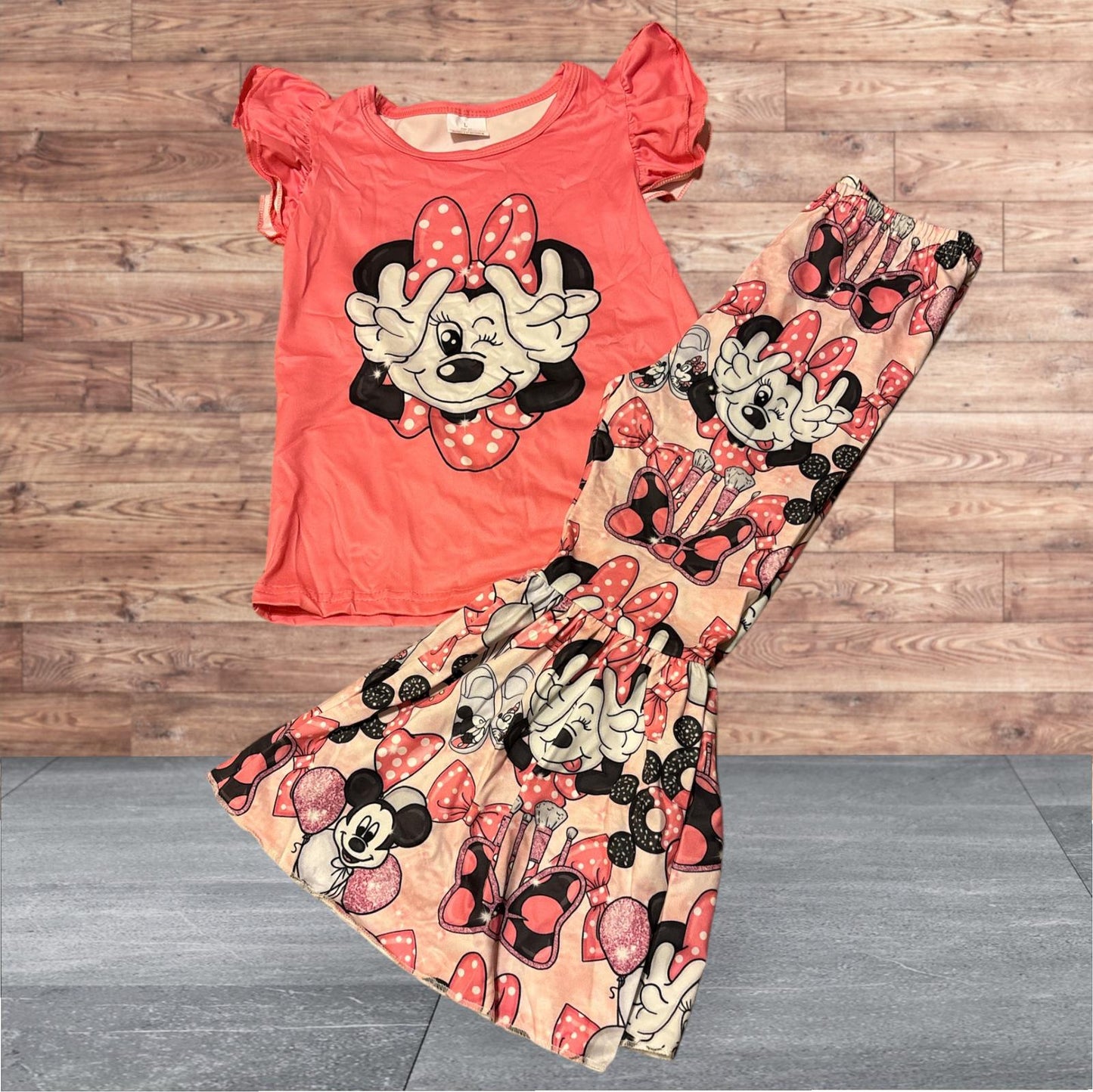 ZH Minnie Mouse Toodles 2 Piece Set