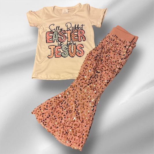 ZH Easter Is For Jesus 2 Piece Outfit