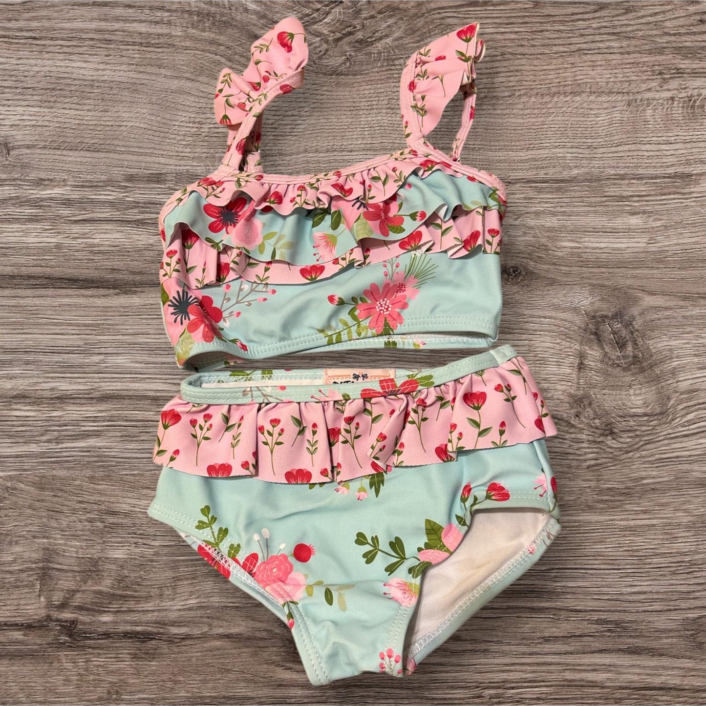 P&L Swim:  Vintage Floral - Two Piece