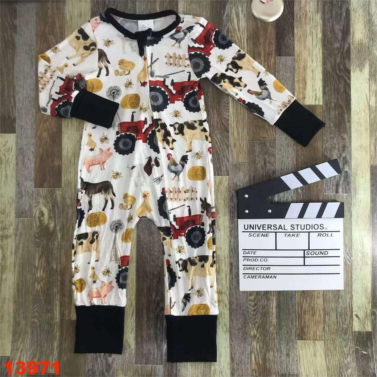 Farm Bamboo Onesie