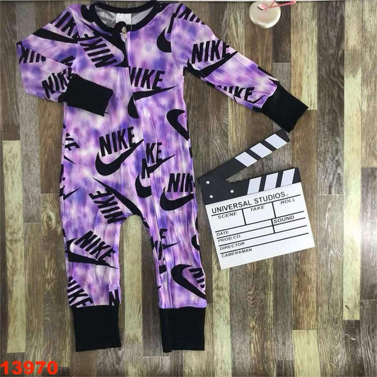 Nike Purple Bamboo Onesie