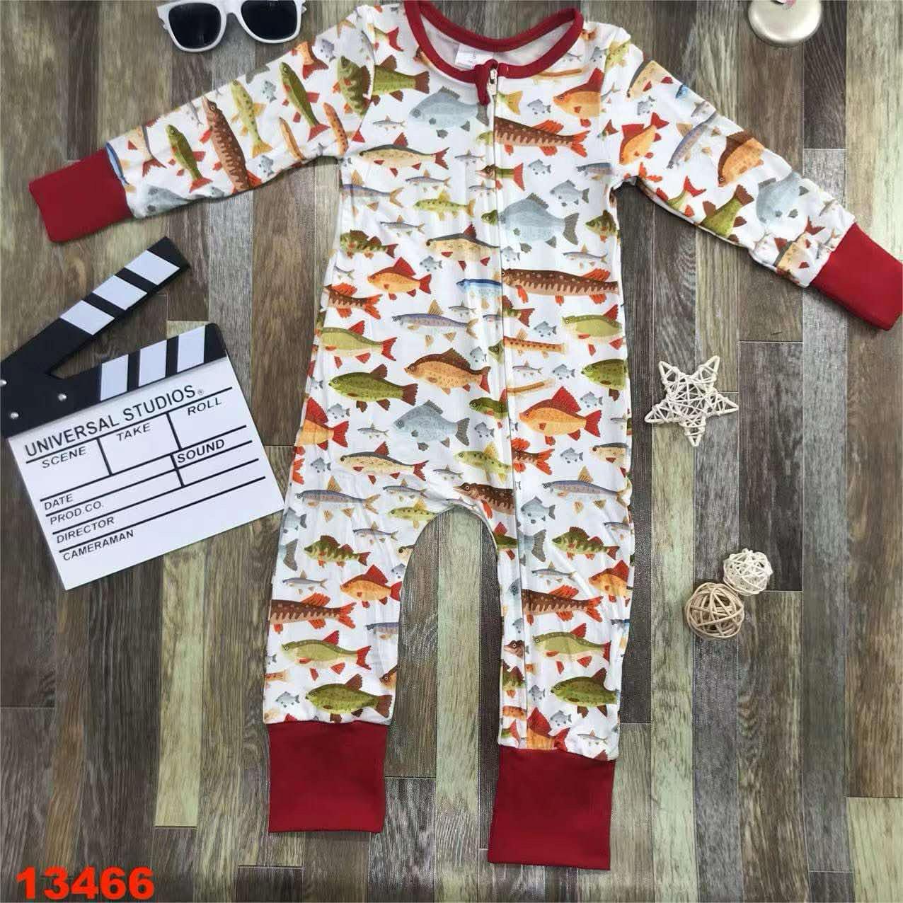 Fish Bamboo Onesie