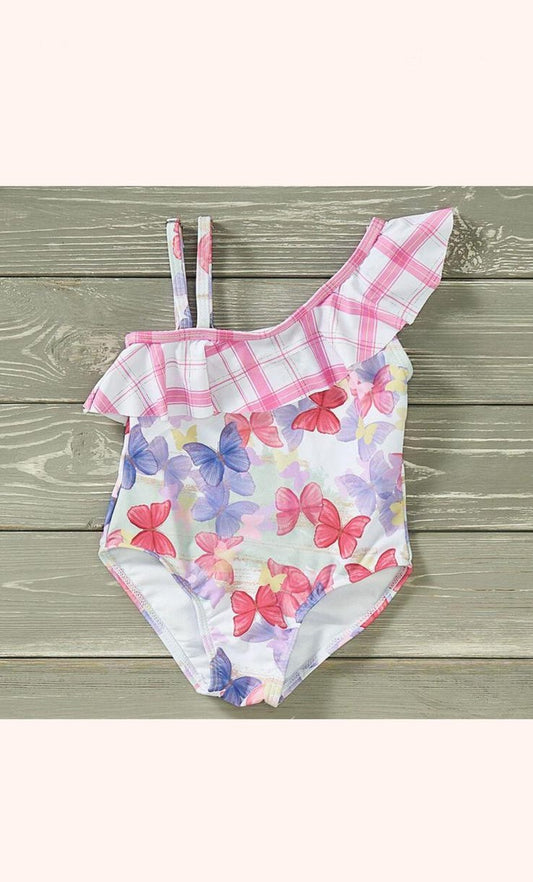 P&L Swim:  Free Like A Butterfly - One Piece